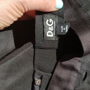 Dolce & Gabbana black pencil skirt